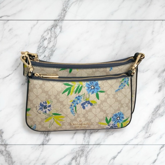 kate spade Handbags - Kate Spade Duet Spade Flower Floral Crossbody-Retail $349